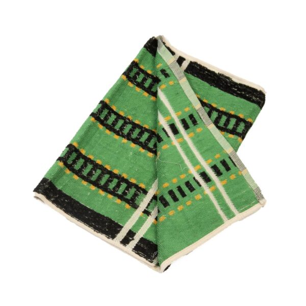 Barbing Towel - Green and Black 23"x12" 100% Cotton