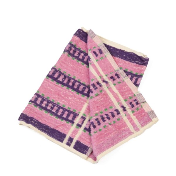 Barbing Towel - Pink and Purple 23"x12" 100% Cotton