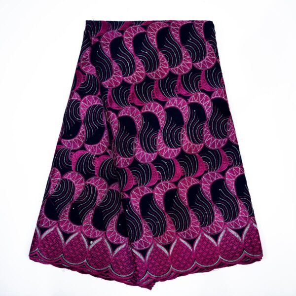 Lemon Tea Designer Lace Fabric - 5 Yards LT1004