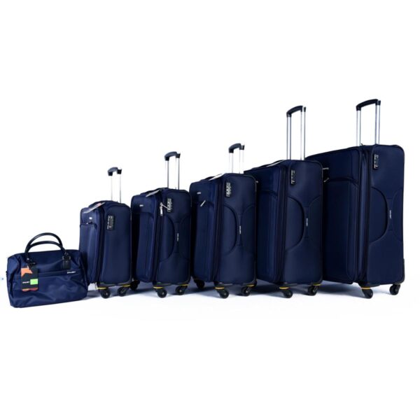 Dalsey Luggage 6 Pieces Set Navy Blue