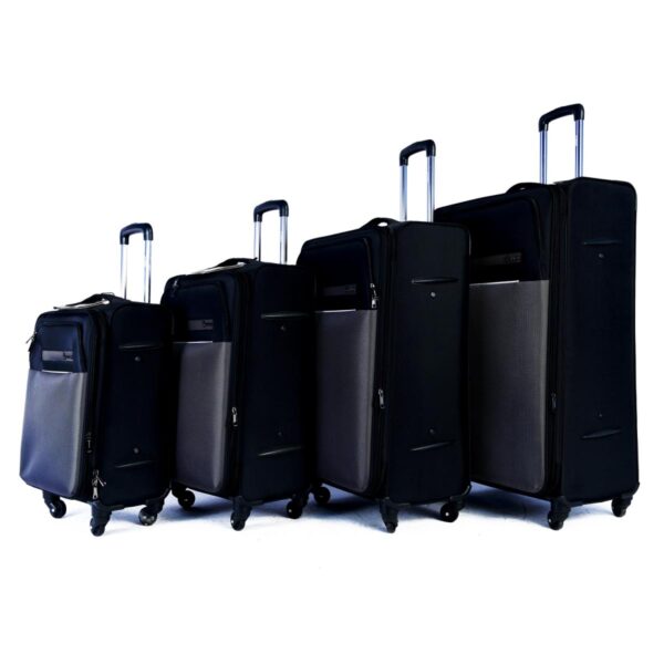 Pigeon Luggage 4 Pieces Set Black Color