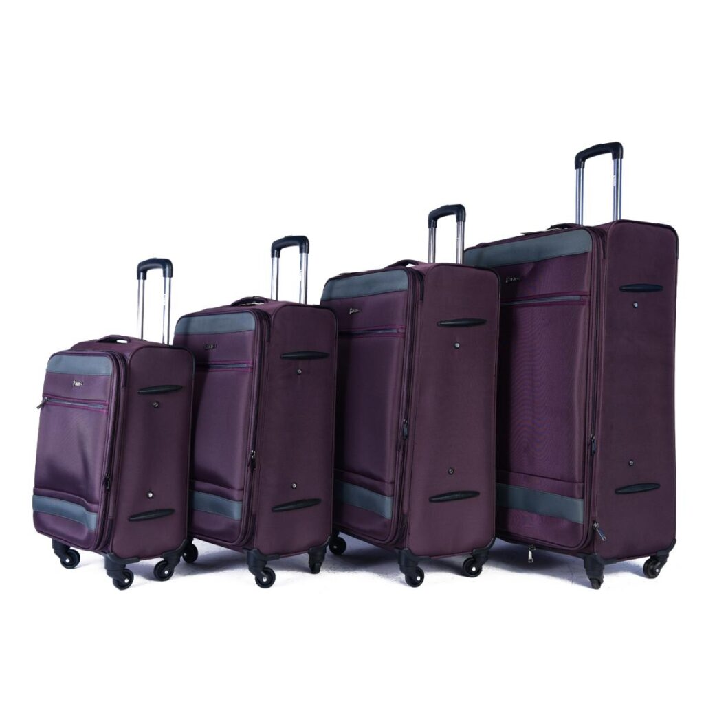 Pigeon Luggage 4 Pieces Set Purple Color