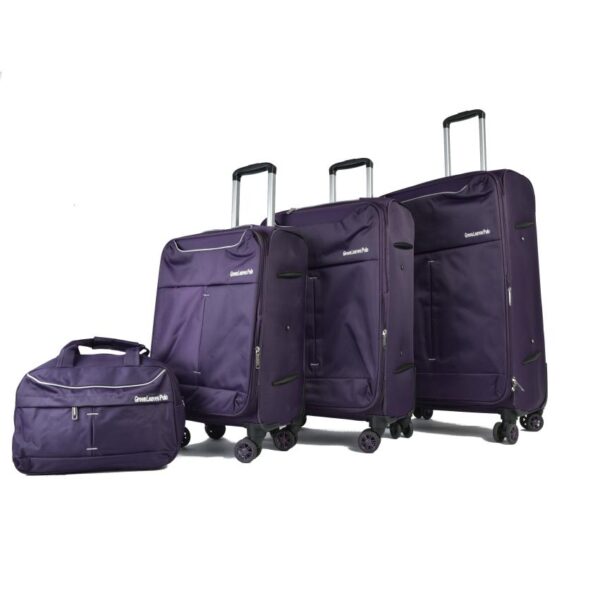 Green Leaves Polo Luggage 4 Pieces Set GLP1004