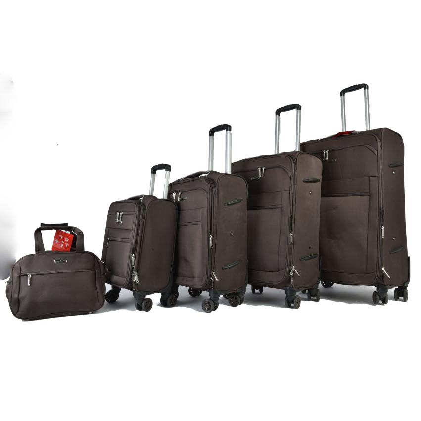 Green Leaves Polo Luggage 5 Pieces Set GLP1006