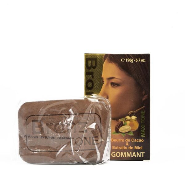 Bronze Tone Exfoliating Soap and Lightening Cacao Soap190g