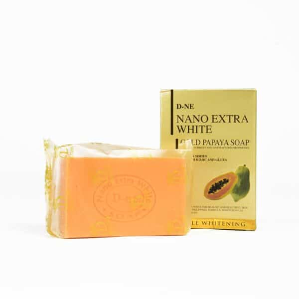 D-NE Nano Extra White Gold Papaya Soap
