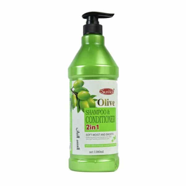 Ice Summer 2 in 1 Shampoo & Conditioner Olive 1380ml