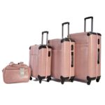 Red Sea Luggage 4 Pieces Set Pink Color