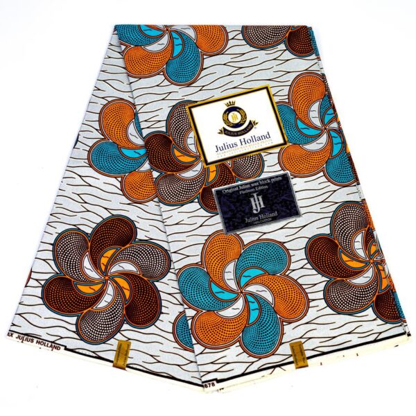 Julius Holland Guaranteed Wax Ankara Fabric JHG1017