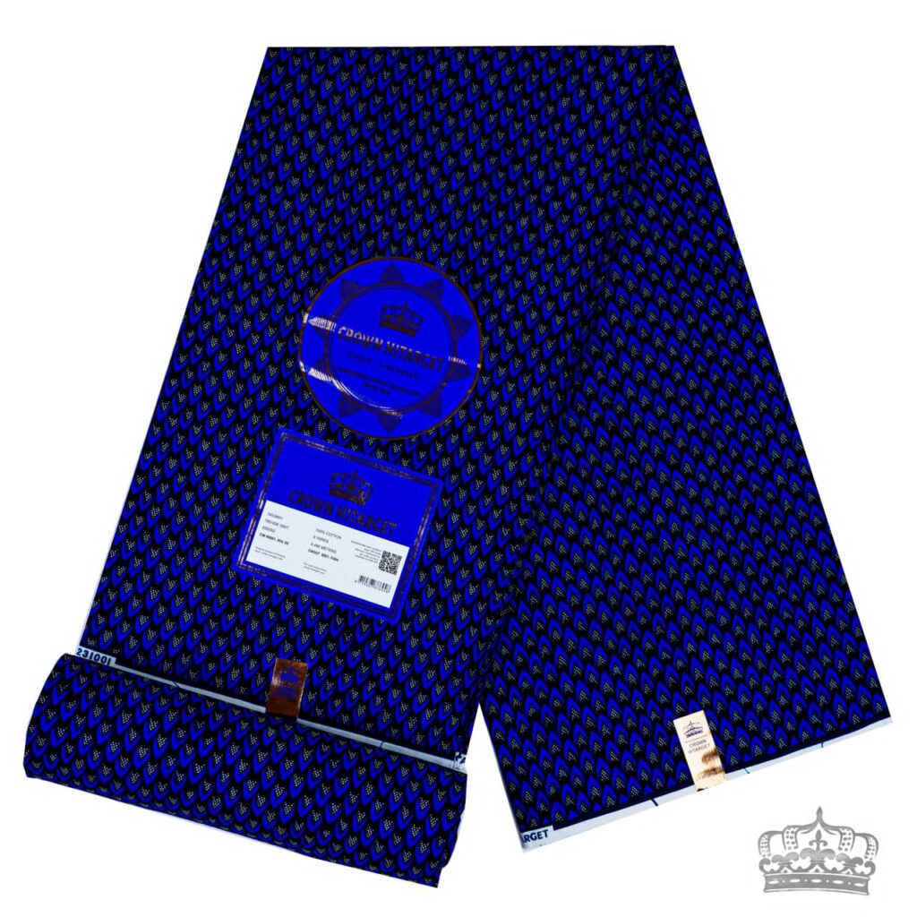 Crown Hitarge Ankara Fabric HWA1010