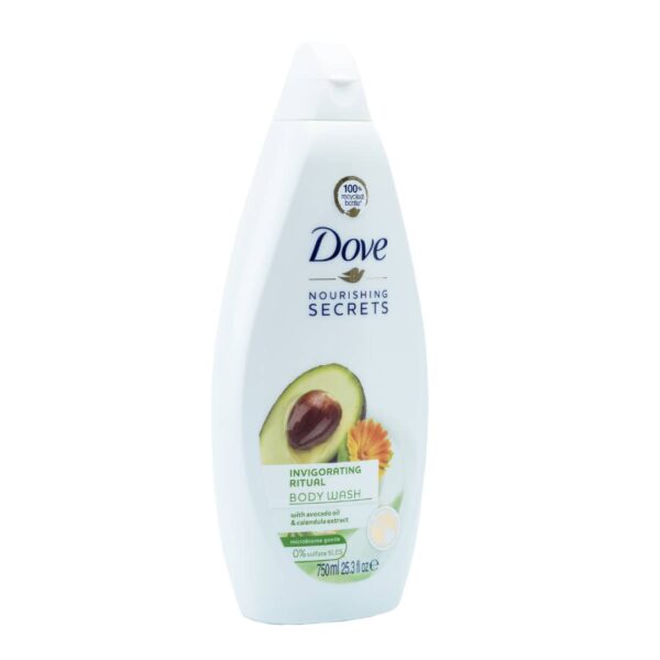 Dove Nourishing Secret Invigorating Ritual With Avocado Oil And Calendula Extract Body wash 750ml