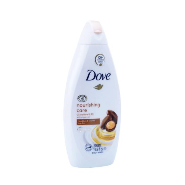 Dove Nourishing Care Nourishing & Relieves Dry Skin Body wash 500ml