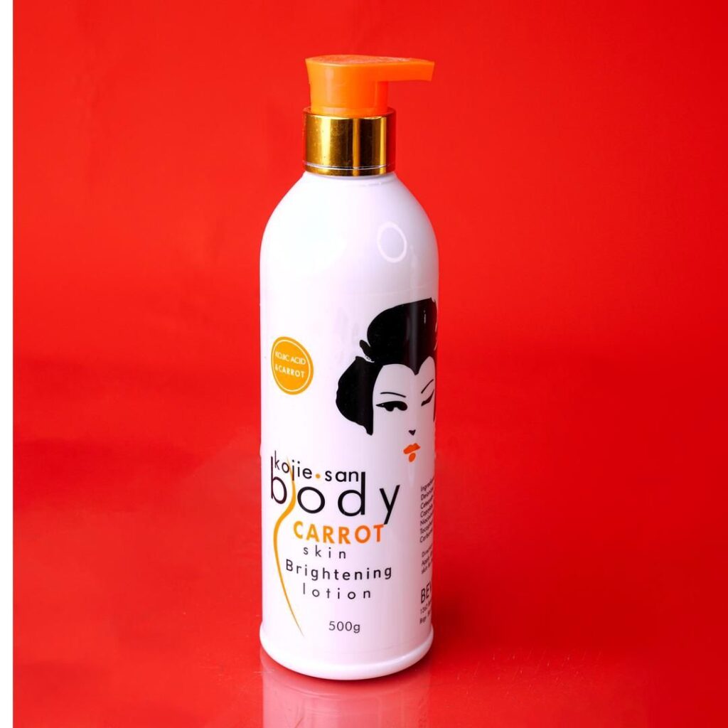 Kojie San Carrot Skin Brightening Body Lotion 500g
